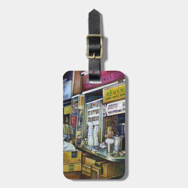 Etiqueta Para Maletas Fuerzas con carga emocional para entrevista (Frente Vertical)