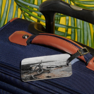 Etiqueta Para Maletas Fuerzas Naturales del Lago Tyrrell