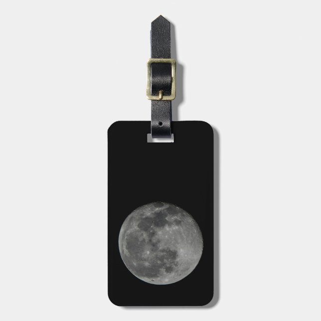 Etiqueta Para Maletas Full Moon Travel (Frente Vertical)