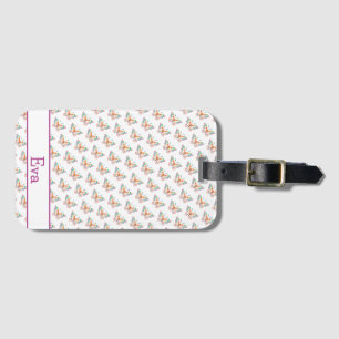 Etiqueta Para Maletas Fun Butterfly