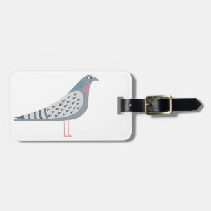 Etiqueta Para Maletas Fun Pigeon