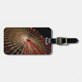 Etiqueta Para Maletas Funfair Night.jpg de la rueda grande