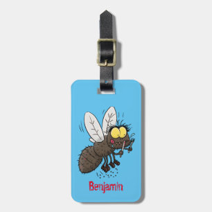 Etiqueta Para Maletas Funny personalizado de insectos de herradura