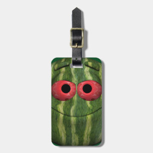 Etiqueta Para Maletas Funny Watermelon