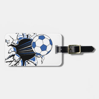 Etiqueta Para Maletas fútbol