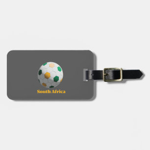 Etiqueta Para Maletas Fútbol Sudáfrica