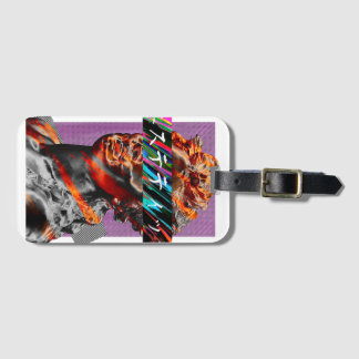 Etiqueta Para Maletas Futurismo japonés Vaporwave estético