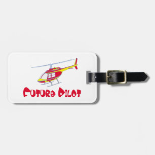Etiqueta Para Maletas Futuro piloto