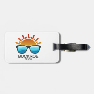 Etiqueta Para Maletas Gafas de sol Buckroe Beach Virginia