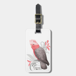 Etiqueta Para Maletas Galah Cockatoo