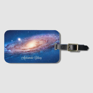 Etiqueta Para Maletas Galaxia de Andromeda