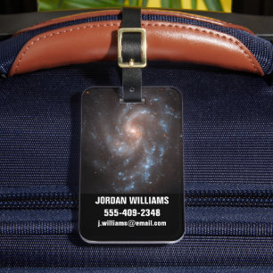Etiqueta Para Maletas Galaxia Espiral Ngc 5584