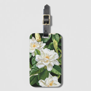 Etiqueta Para Maletas Gardenia blanca