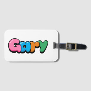 Etiqueta Para Maletas Gary