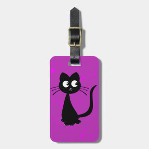 Etiqueta Para Maletas Gatito Kuro