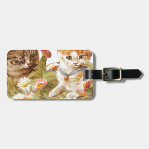 Etiqueta Para Maletas Gatitos