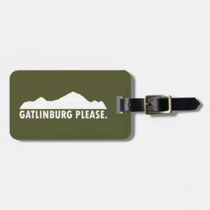Etiqueta Para Maletas Gatlinburg Tennessee Please