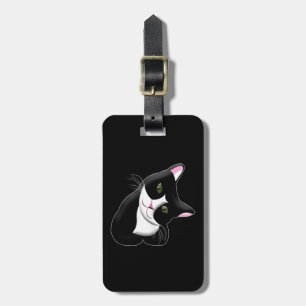 Etiqueta Para Maletas Gato