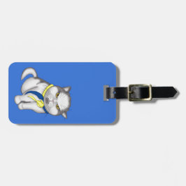 Etiqueta Para Maletas Gato de Ucrania