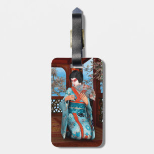 Etiqueta Para Maletas Geisha