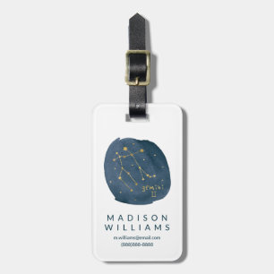 Etiqueta Para Maletas Gemini