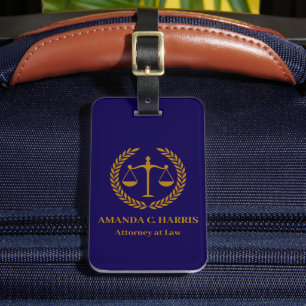 Etiqueta Para Maletas Genial para abogados, procuradores, jueces, secret