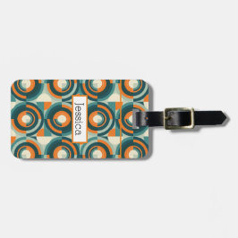 Etiqueta Para Maletas Geométrico Boho moderno