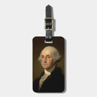 Etiqueta Para Maletas George Washington Primer presidente norteamericano