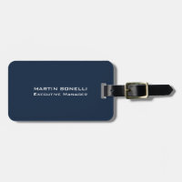 Gestor ejecutivo moderno único especial de Navy Bl