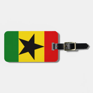 Etiqueta Para Maletas Ghana Flag