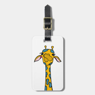 Etiqueta Para Maletas Giraffe