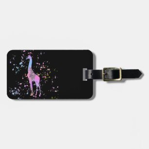 Etiqueta Para Maletas Giraffe