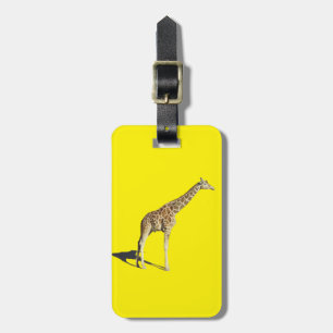 Etiqueta Para Maletas Giraffe
