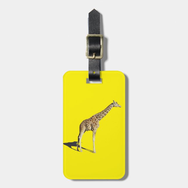 Etiqueta Para Maletas Giraffe (Frente Vertical)