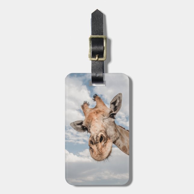 Etiqueta Para Maletas Giraffe (Frente Vertical)