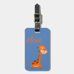 Etiqueta Para Maletas Giraffe personalizada