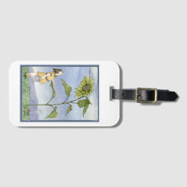 Etiqueta Para Maletas Girasol