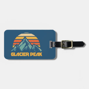 Etiqueta Para Maletas Glacier Peak Retro Turquesa