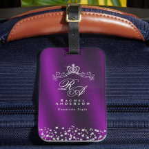 Glittering Crown Monograma Magenta
