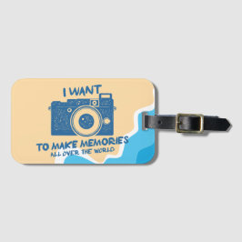 Etiqueta Para Maletas Globetrotter moderno