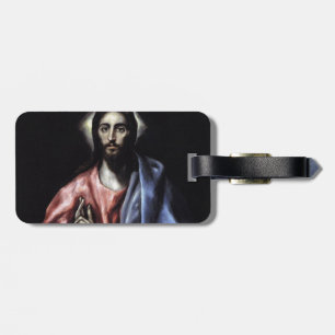 ETIQUETA PARA MALETAS GLORIA A JESÚS CRISTO