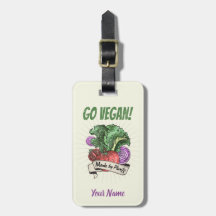 Go Vegan Made by Plants veggie vintage vegetariano