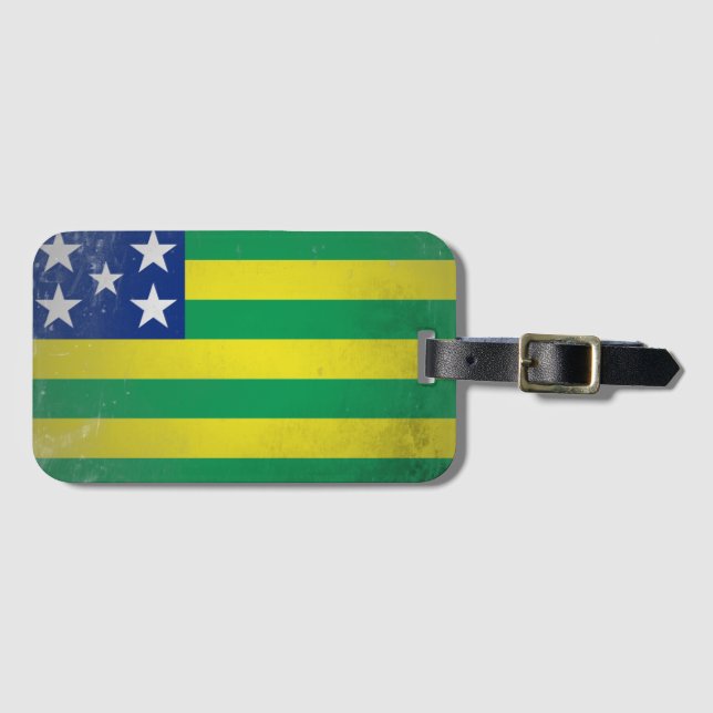 Etiqueta Para Maletas Goias (Anverso horizontal)