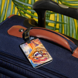 Etiqueta Para Maletas GOLDEN CHICA chow