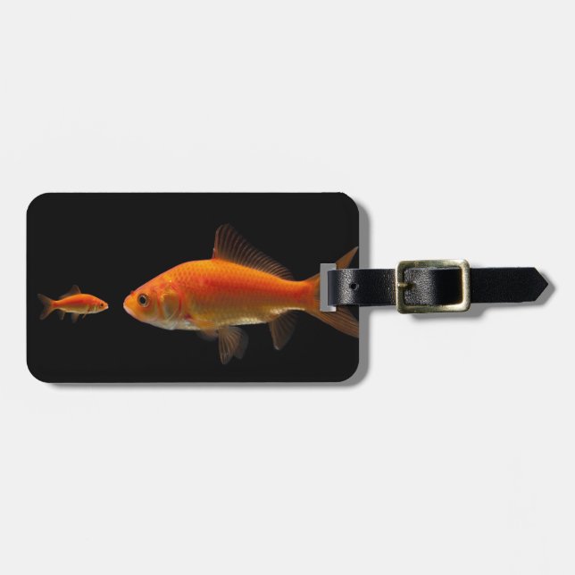 Etiqueta Para Maletas Goldfish (Frente Horizontal)