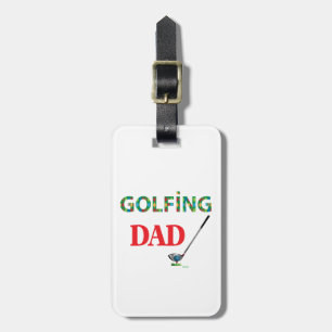 Etiqueta Para Maletas GOLF - GOLFING DAD, Guay