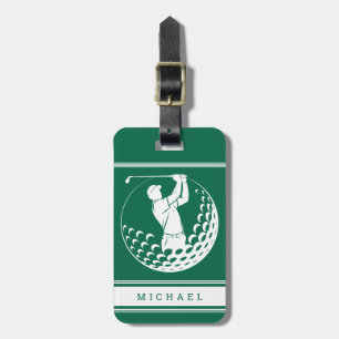 Etiqueta Para Maletas Golf Personalizado