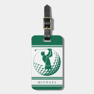 Etiqueta Para Maletas Golf Personalizado