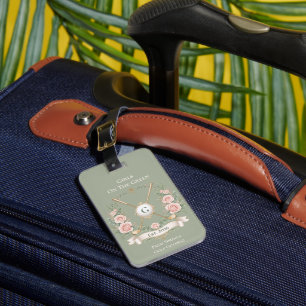 Etiqueta Para Maletas Golf personalizado para mujeres