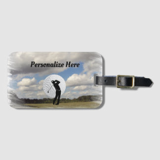 Etiqueta Para Maletas Golf Y Fun